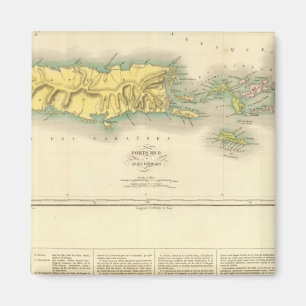 Puerto Rico, Virgin Islands Magnet