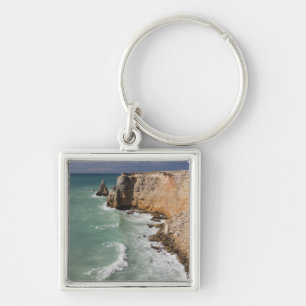 Puerto Rico, West Coast, Cabo Rojo, coastline Key Ring