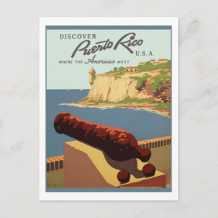 Puerto Rico (wpa) Postcard
