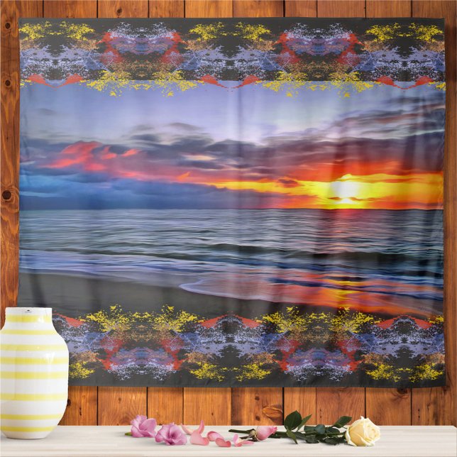 Puerto Sunset 1739 Tapestry (Creator Uploaded)