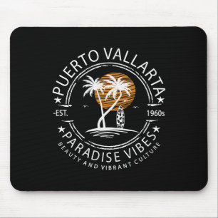 Puerto Vallarta Beach Mexico Vacation Tropical Sum Mouse Pad