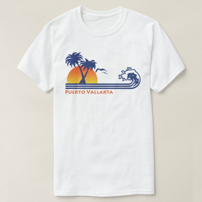 Puerto Vallarta Mexico T-Shirt (Design Front)