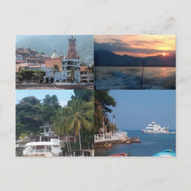 Puerto Vallarta postcard (Front)