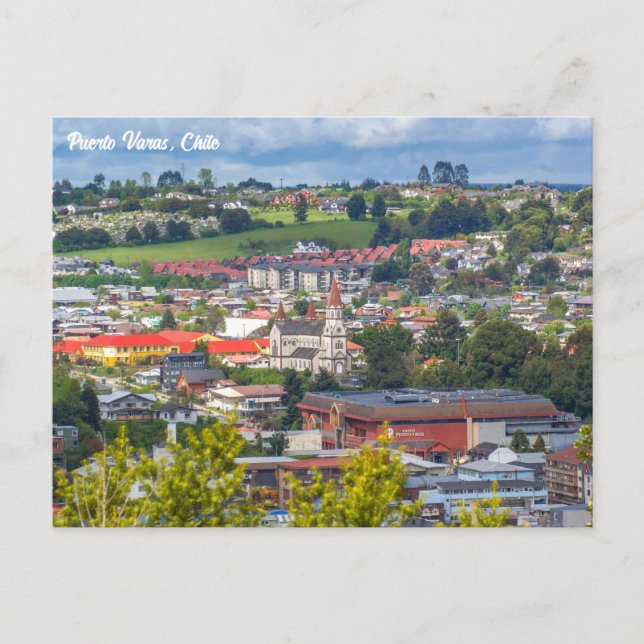 Puerto Varas, Chile, Cerro Philippi Postcard (Front)