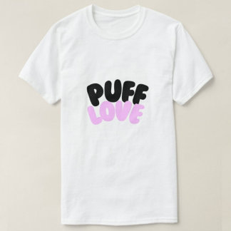Puff Love Modern White Men's tshirts 