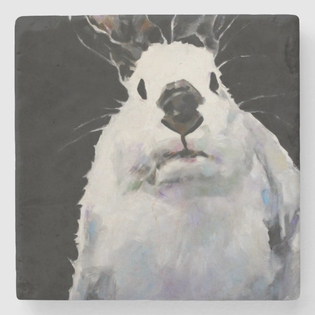 Puff - Marble Stone Coaster (Front)