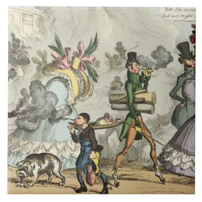 Puff, Puff, It is an Age of Puffing, Puff, Puff, P Tile (Front)