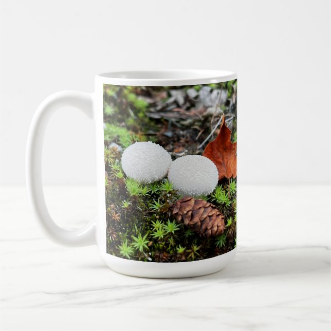 Puffball Mushrooms - 15 oz. Mug (Left)
