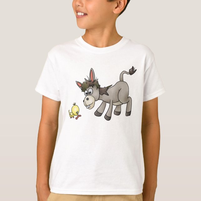 puffed donkey T-Shirt (Front)