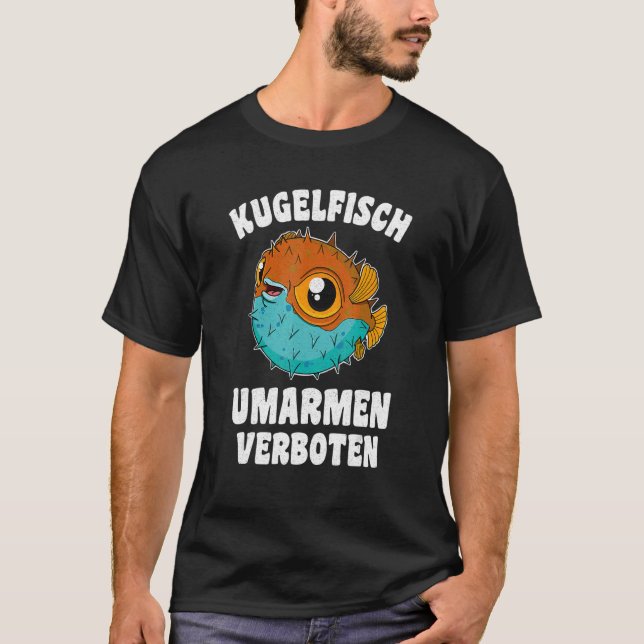 Puffer Fish Aquarist Biologist Fugo Biology 2 T-Shirt (Front)