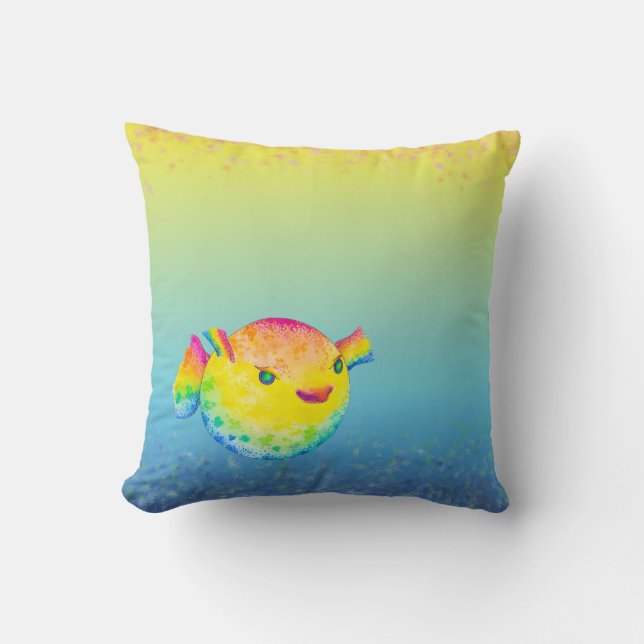 Puffer fish cushion (Front)