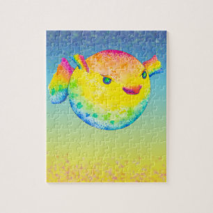 Puffer fish jigsaw puzzle