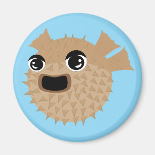 Puffer Fish Magnet