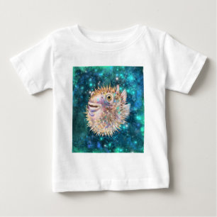 Puffer Fish - Migned Drawing  Baby T-Shirt