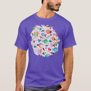 Puffer fishes Pink T-Shirt