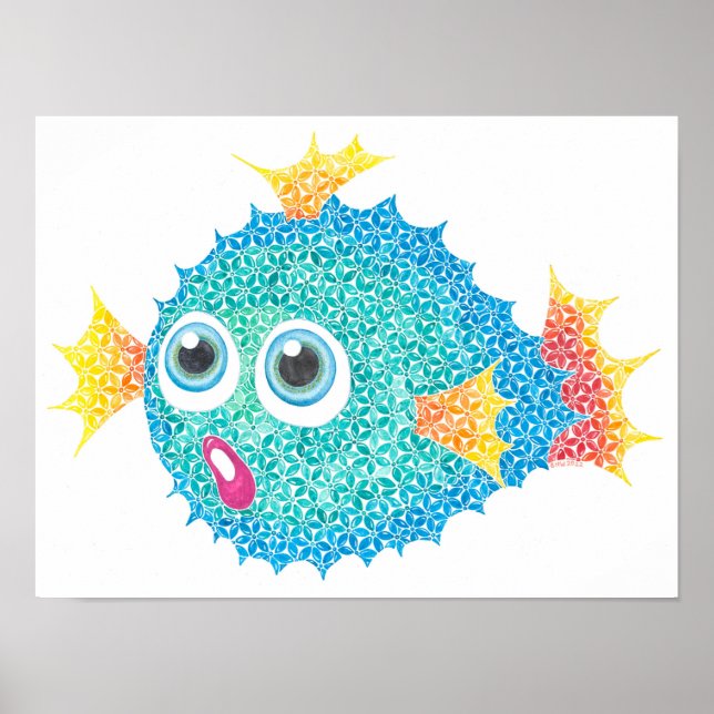 Pufferfish Print (Front)