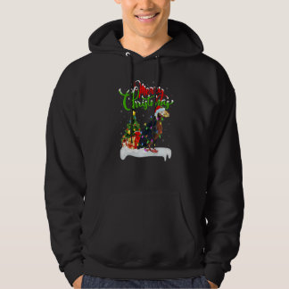 Puffin Bird  Xmas Decorations Santa Puffin Christm Hoodie