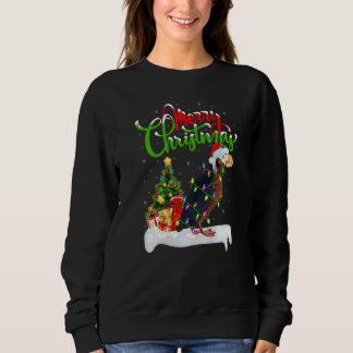 Puffin Bird  Xmas Decorations Santa Puffin Christm Sweatshirt