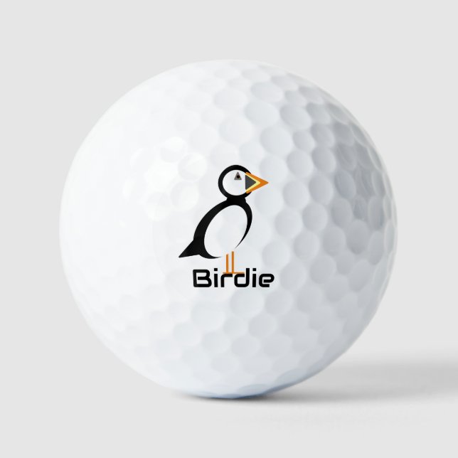 Puffin Birdie Golf Ball (Front)