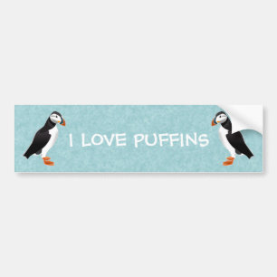 puffin bumper sticker