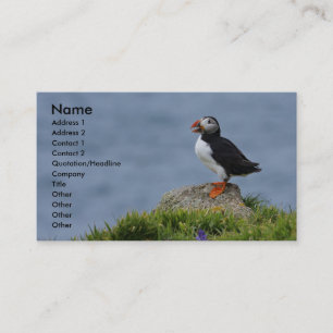 Puffin Card