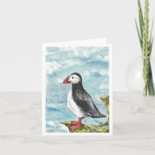 Puffin card