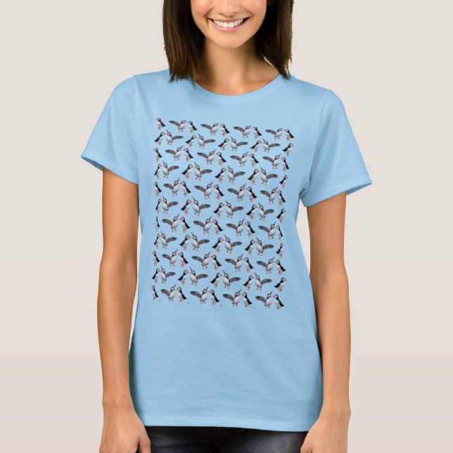 Puffin Frenzy Tee (Front)
