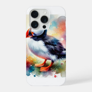 Puffin in harmony with nature 220924AREF141 - Wate iPhone 15 Pro Case