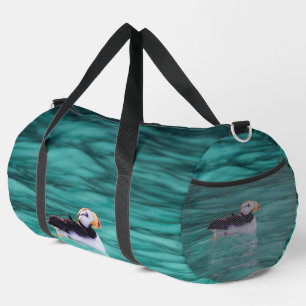 Puffin In Resurrection Bay, Alaska Duffle Bag