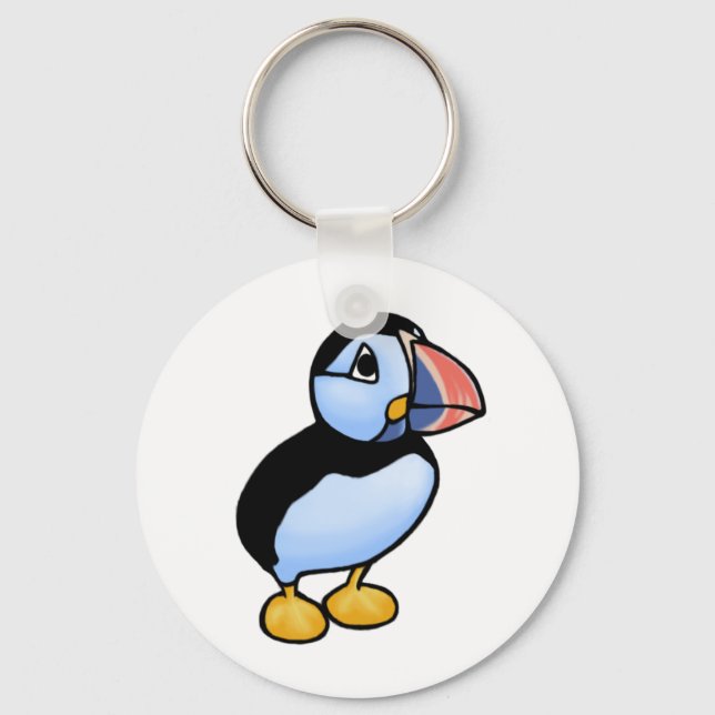 Puffin Key Ring (Front)