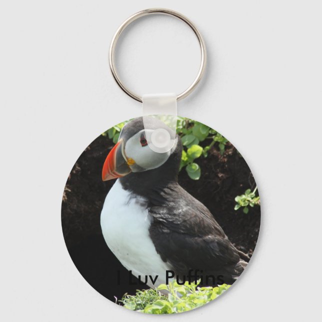Puffin Key Ring (Front)
