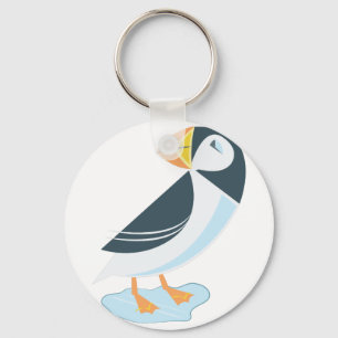 Puffin Key Ring
