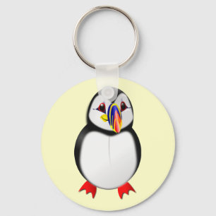 Puffin Key Ring