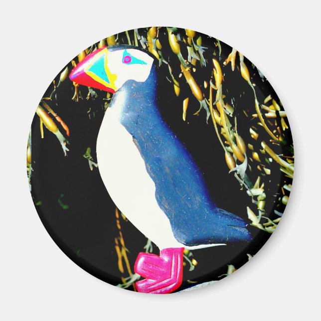 puffin magnet (Front)