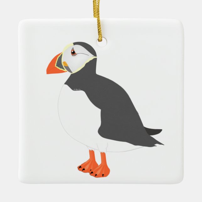 Puffin Ornament (Front)