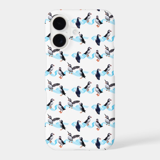 Puffin Party iPhone 11 Case (Back)