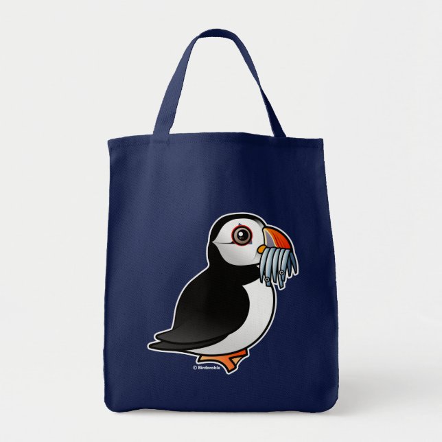 Puffin Prowess Tote Bag (Front)