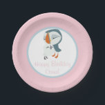 Puffin Rock Party Plate - Oona & Baba<br><div class="desc">Puffin Rock Birthday Party Paper Plate - Oona & Baba Design</div>