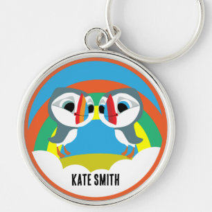 Puffin Rocks Key Ring