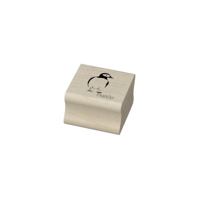 Puffin Rubber Stamp (Stamp)