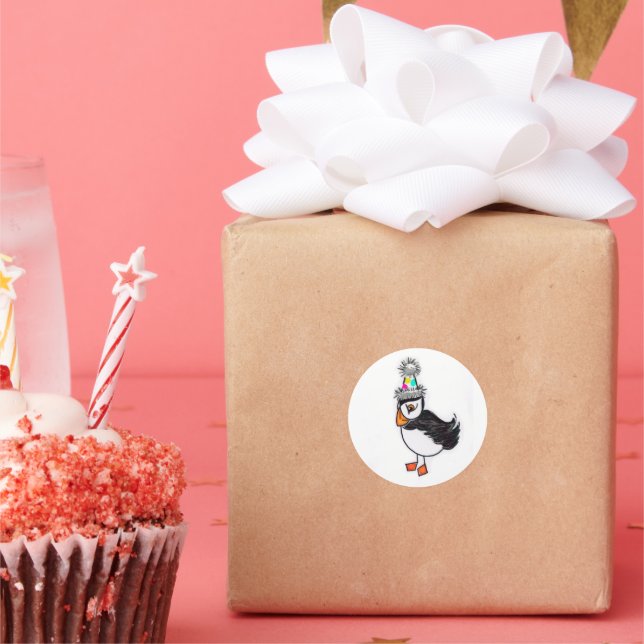 Puffin sticker (Party)