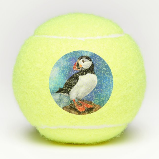 Puffin Tennis Balls (Front)