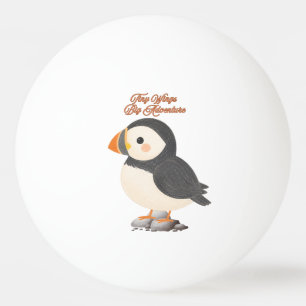 Puffin Tote Bag Ping Pong Ball