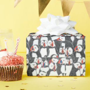 Puffin Wrapping Paper