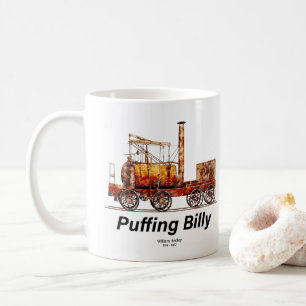 Puffing Billy Steam Train English Locomotive Coffee Mug