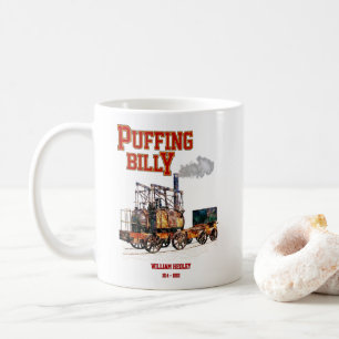 Puffing Billy Steam Train English Locomotive Coffee Mug