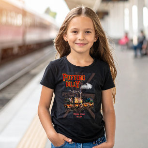 Puffing Billy Steam Train English Locomotive T-Shirt