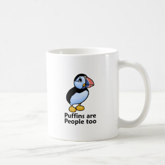 Puffins are People too Coffee Mug