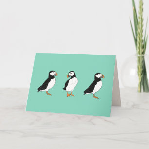 Puffin's Blank Card