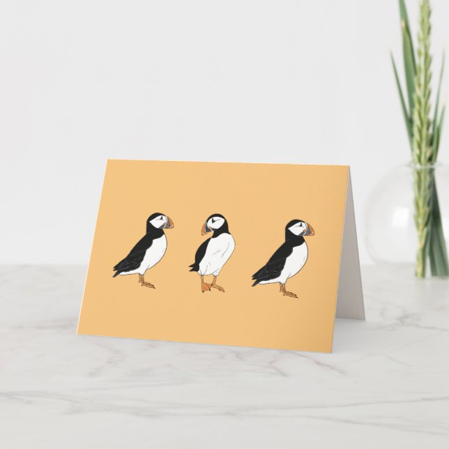 Puffin's Blank Card (Front)